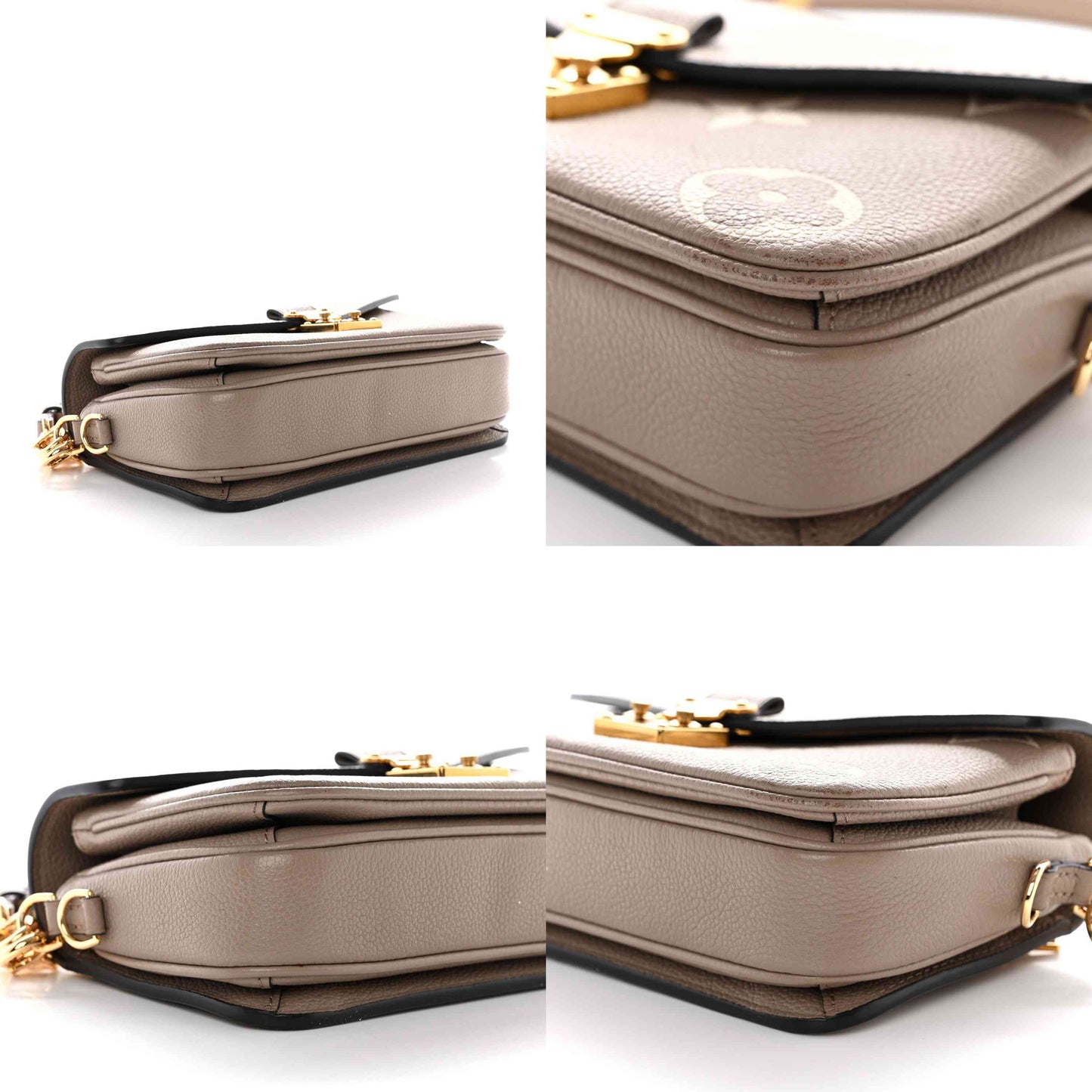 Louis Vuitton Empreinte Pochette Metis East West Bicolor Tortourelle