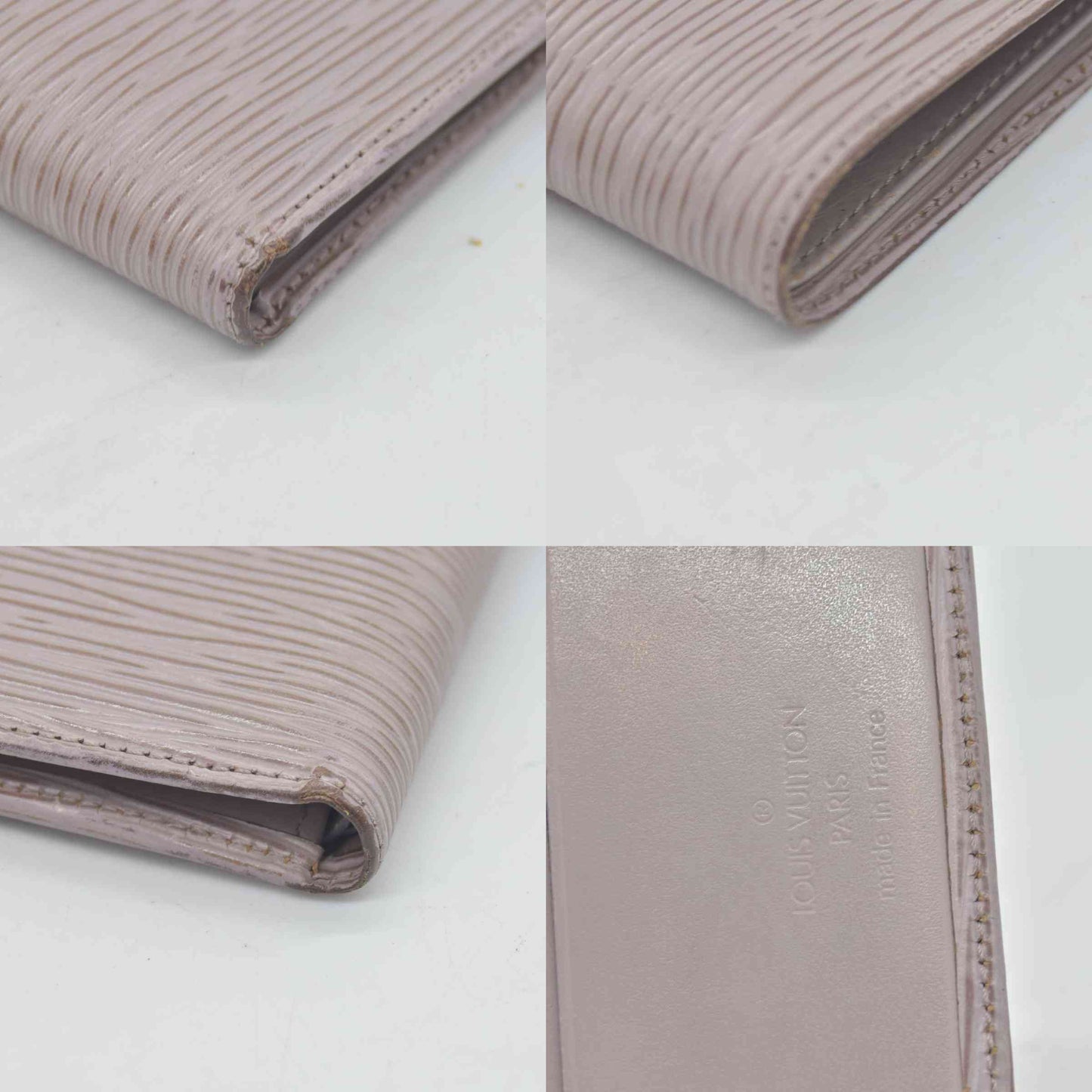 $685 2000 Louis Vuitton Multiple Wallet Epi Leather CONSIGNMENT VI1000