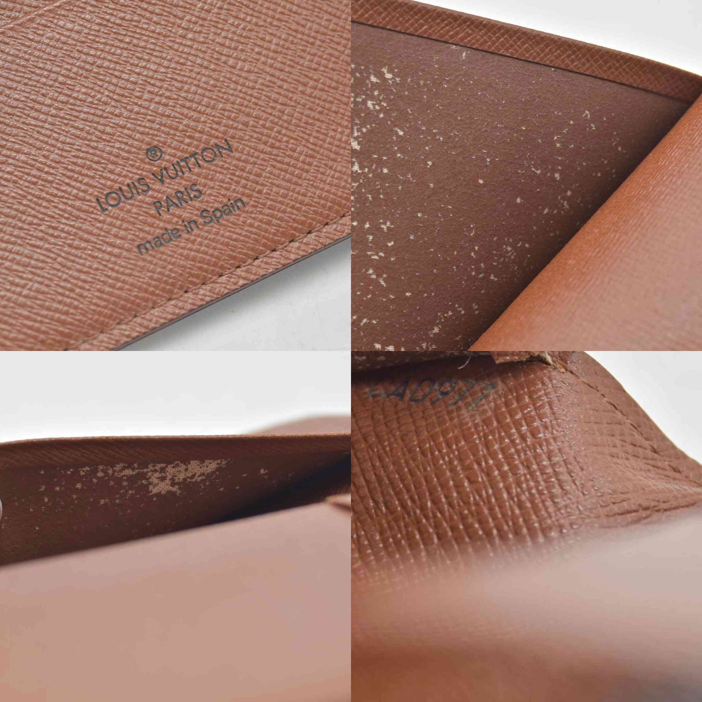 $395 1997 Louis Vuitton Monogram Passport Cover  CA0977