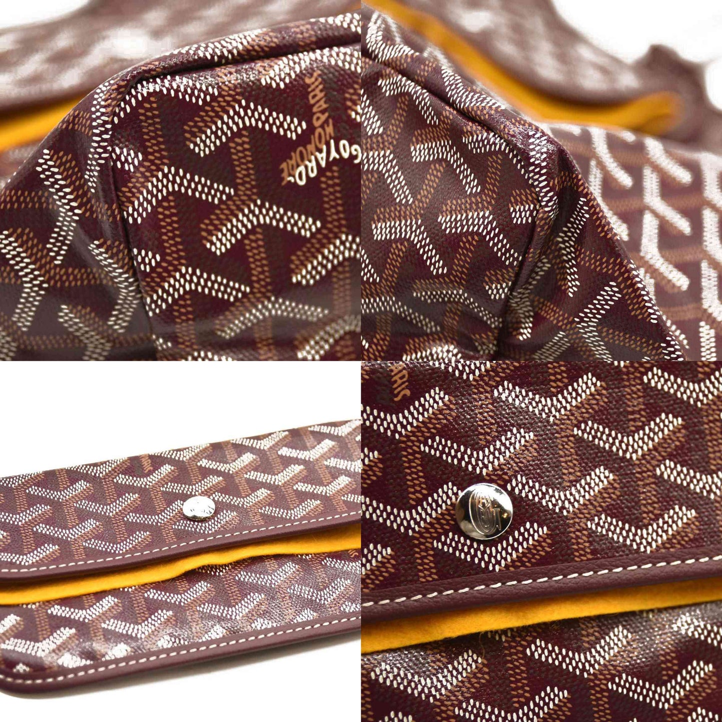 Goyard  Goyardine Saint Louis PM Bordeaux