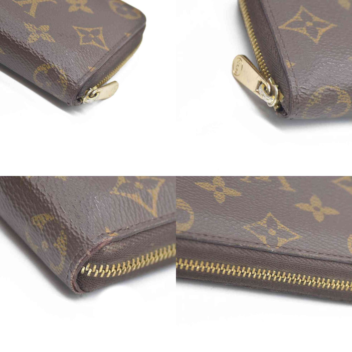 AUCTION $545 Louis Vuitton Monogram  Zip Coin Wallet