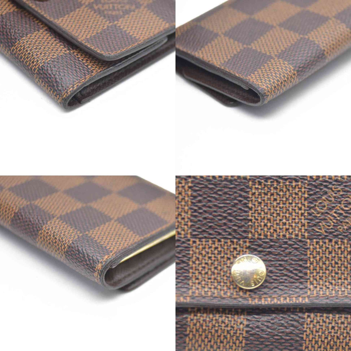 Louis Vuitton Damier Multicles 6 Ring Key Case Brown CT4134