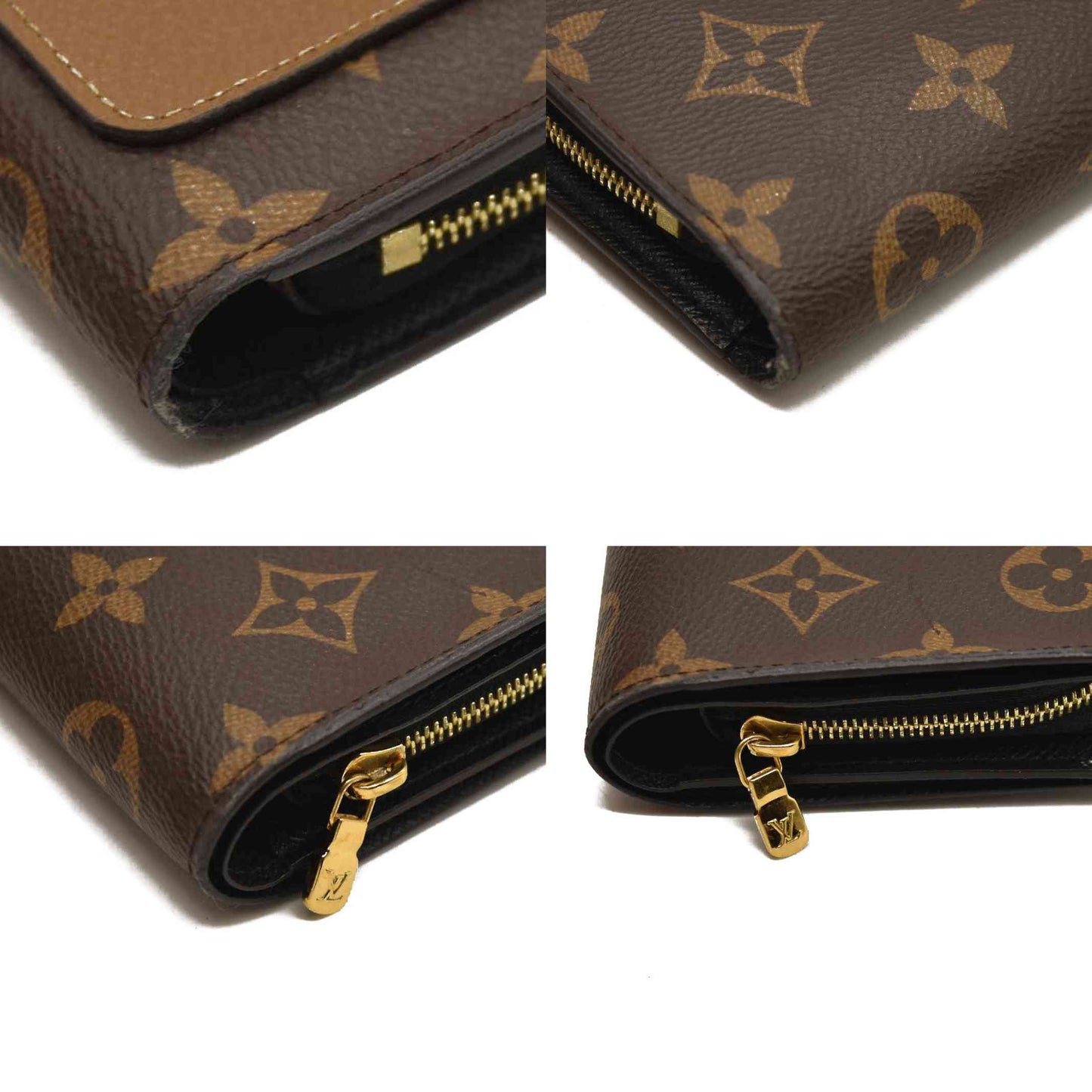 LOUIS VUITTON  Reverse Monogram Juliette Wallet