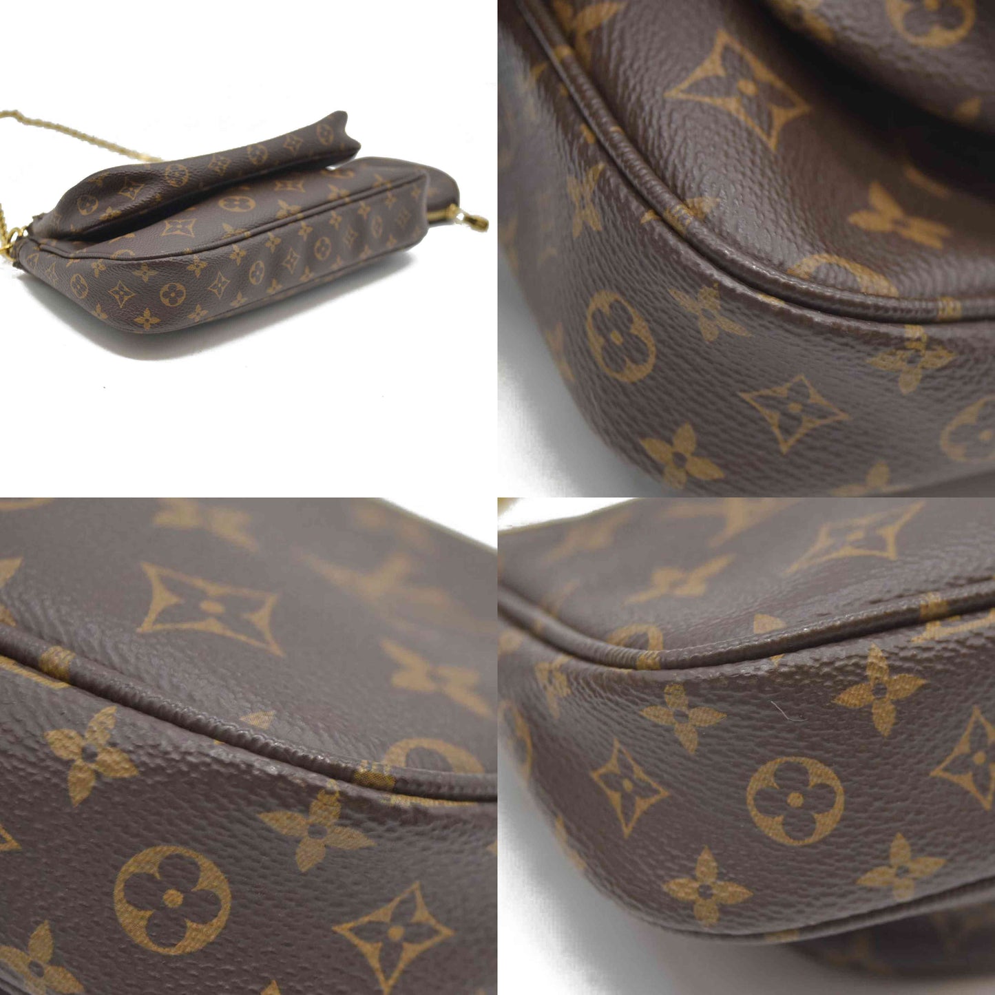 Louis Vuitton  Monogram Multi Pochette Accessories Rose Clair TN3220