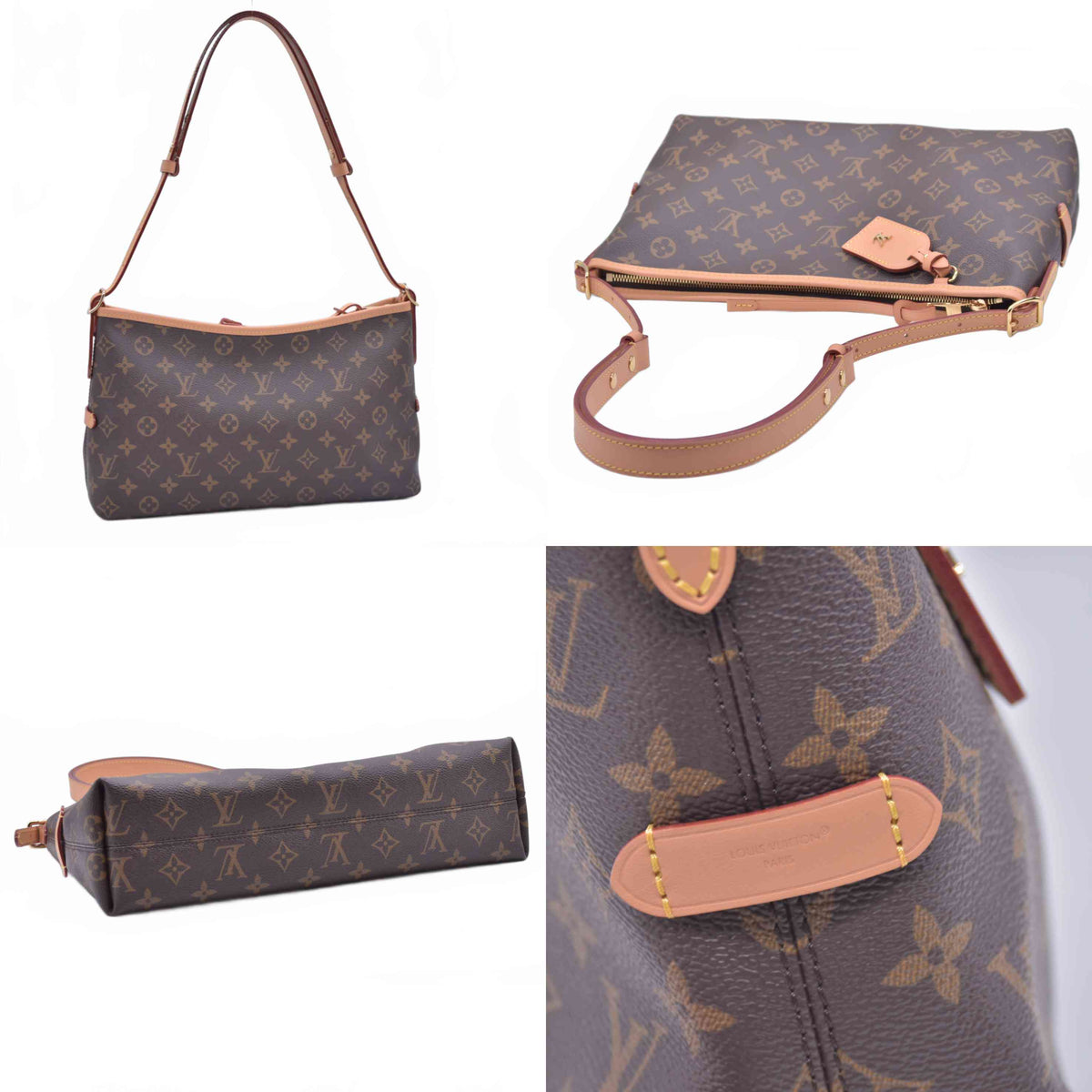 $2700 Louis Vuitton Monogram CarryAll East West RFID 10021155