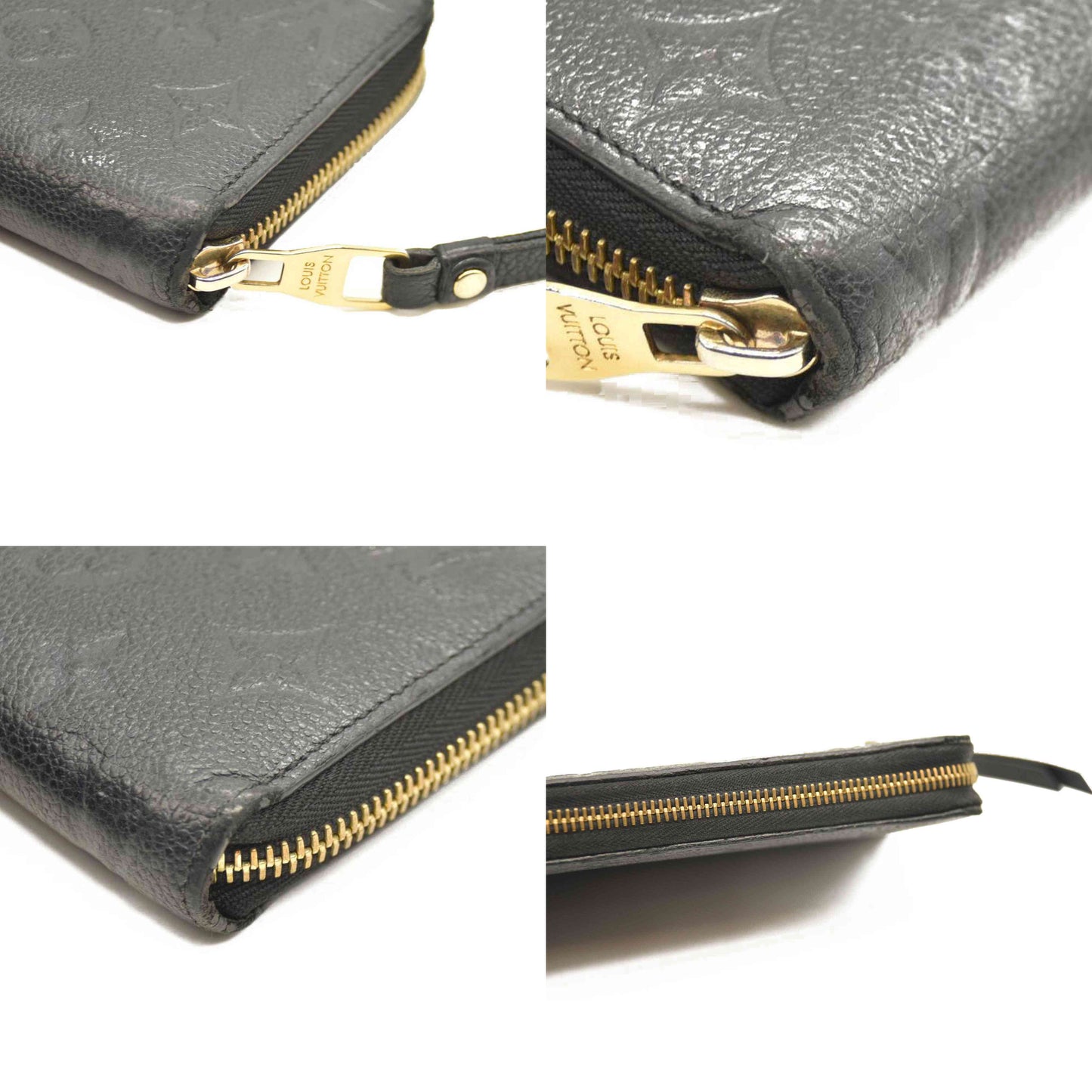 Louis Vuitton  Empreinte Zippy Wallet Black