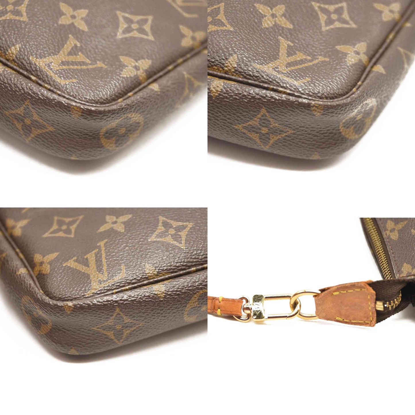 LOUIS VUITTON Monogram Pochette Accessories AR0020