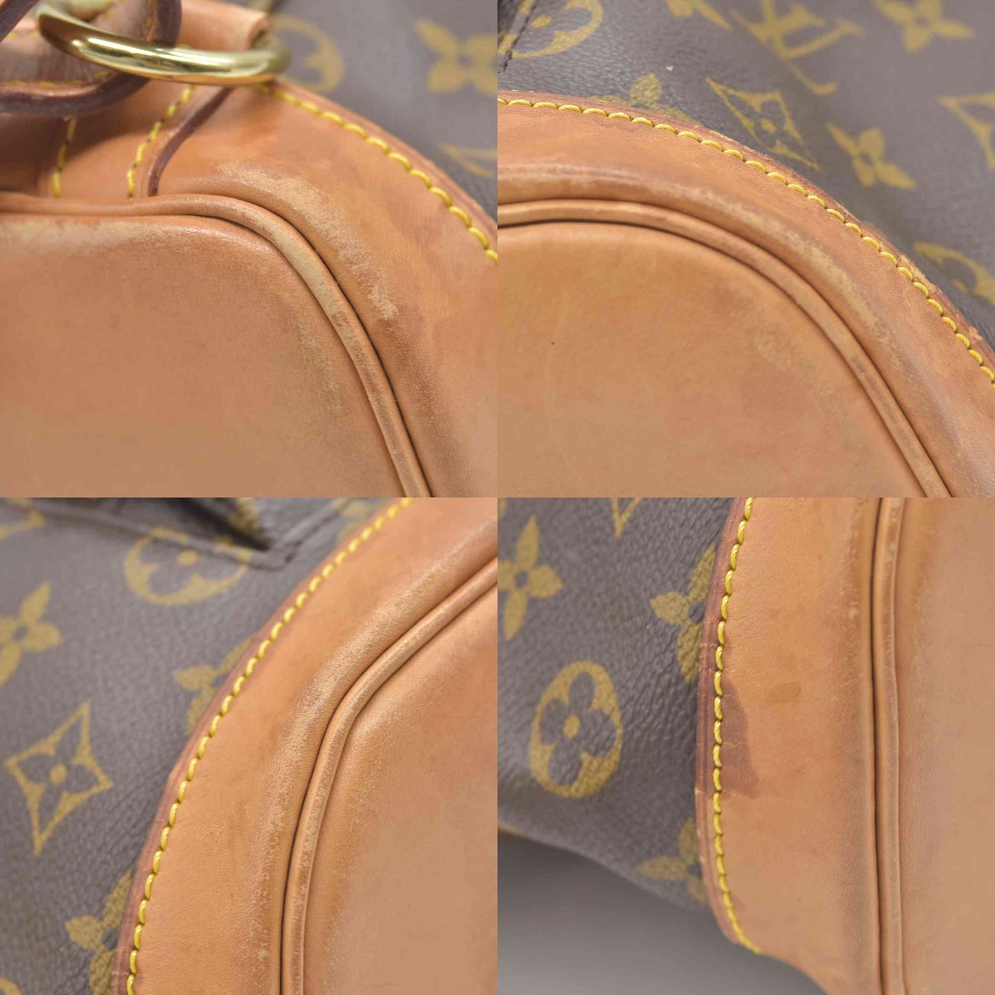 $1160 1999 Louis Vuitton Monogram Montsouris MM Backpack SP0929