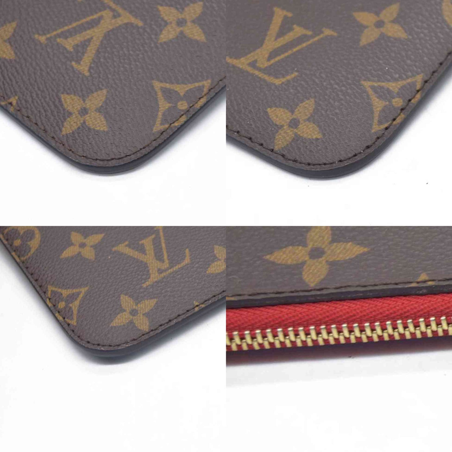 $600 Louis Vuitton Monogram Neverfull MM GM Pochette Cherry LA3176 CONSIGNMENT