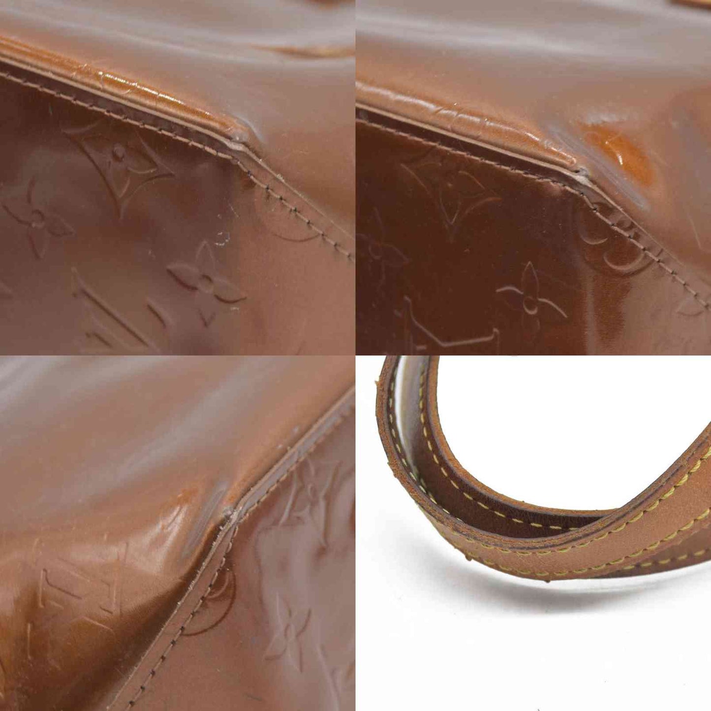 $800 CONSIGNMENT Louis Vuitton  Vernis Reade PM Bronze