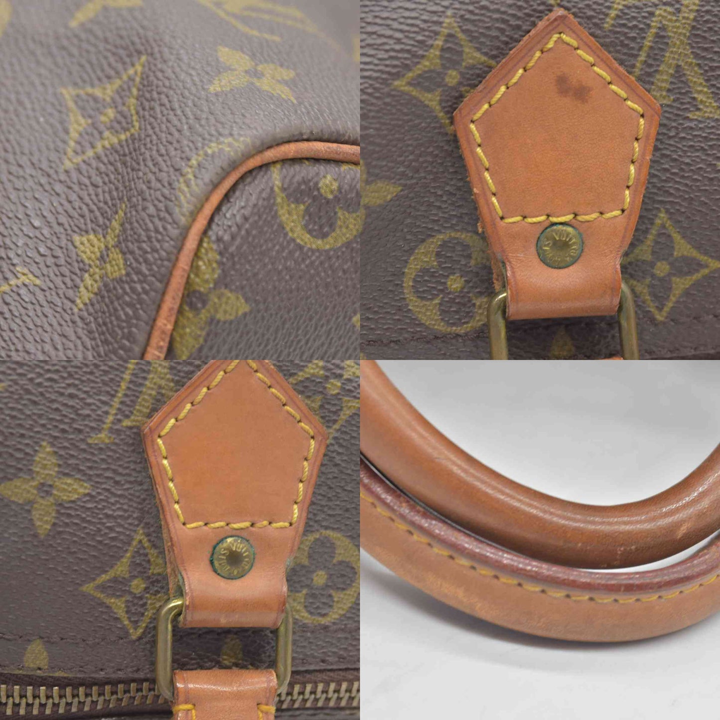 $1630 1983 Louis Vuitton Monogram Speedy 30 SA832