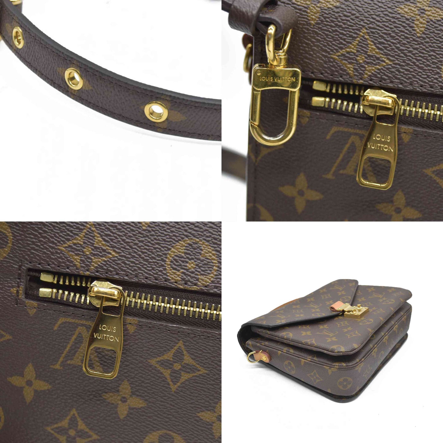 $2760 Louis Vuitton LV Monogram Pochette Métis RFID 2021
