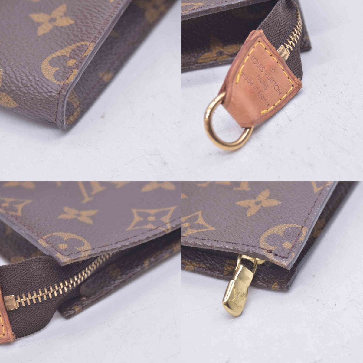 $490 2000 LOUIS VUITTON Monogram Bucket PM VI0010 CONSIGNMENT 10021417