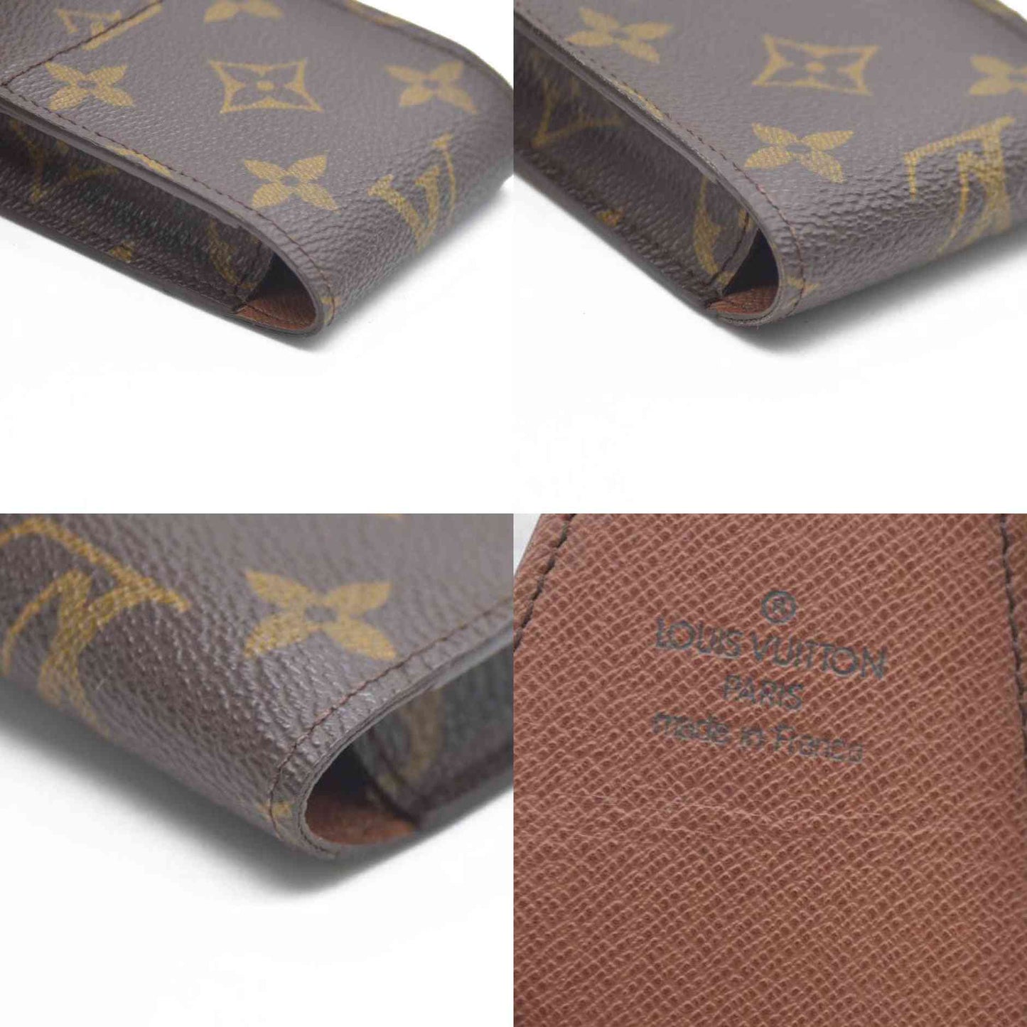 Louis Vuitton Monogram Cigarette Case Brown CT0060