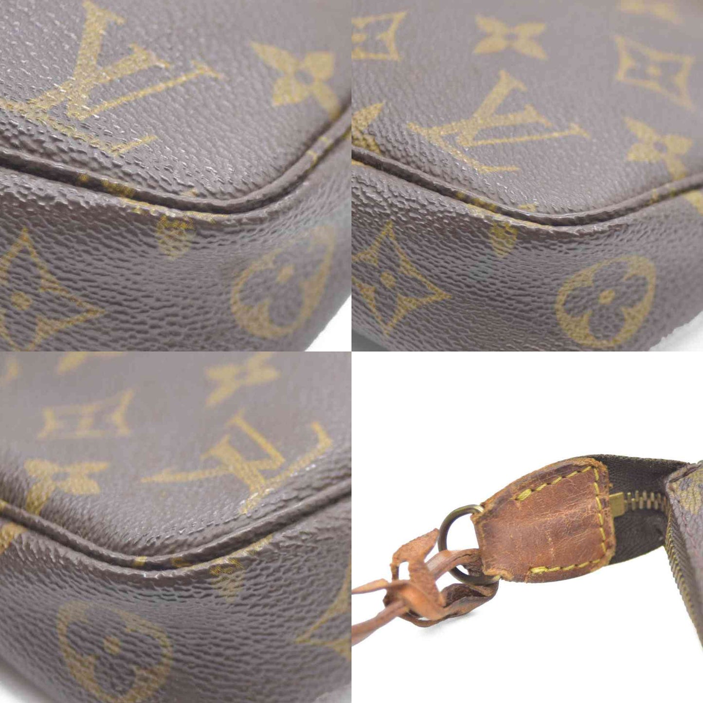 Louis Vuitton LV Accessories Pouch Pochette Accessoires Brown Monogram AR0946