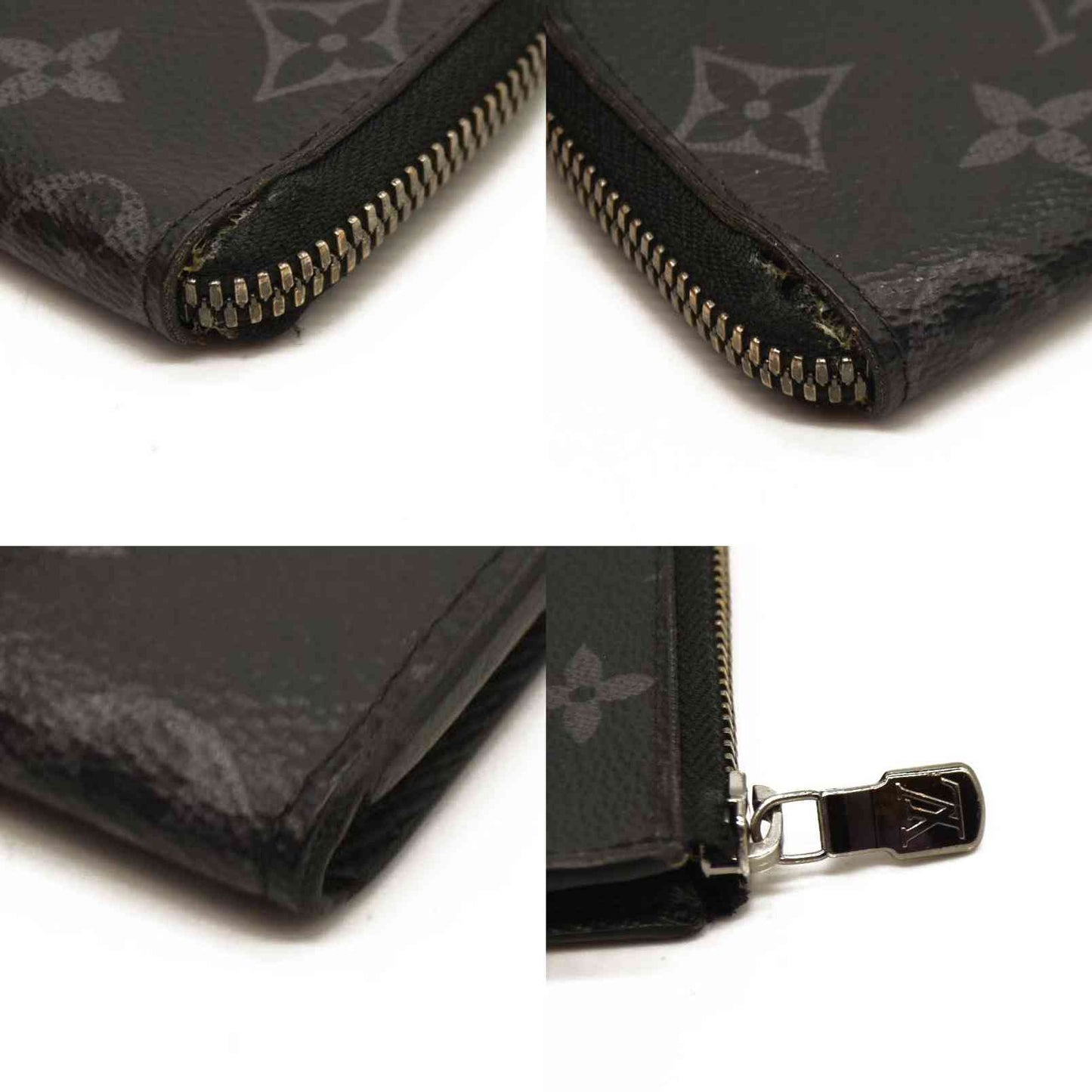 Louis Vuitton  Monogram Eclipse Coin Purse MB4198