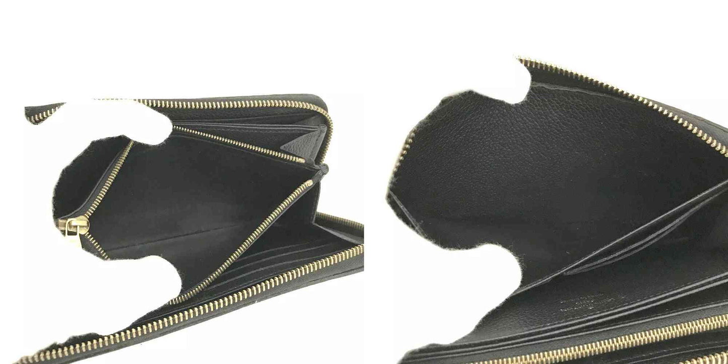 Louis Vuitton  Empreinte Zippy Wallet Black SP4178