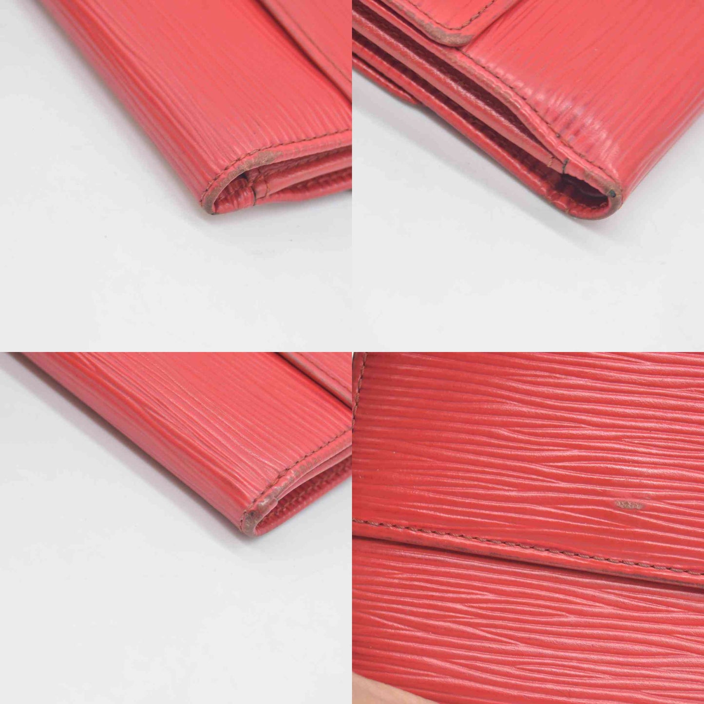 $655 Louis Vuitton  Vintage Epi Leather Elise Wallet CONSIGNMENT