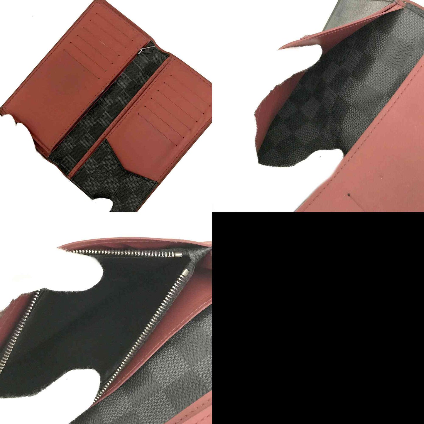 LOUIS VUITTON Damier Graphite Brazza Wallet SP1135