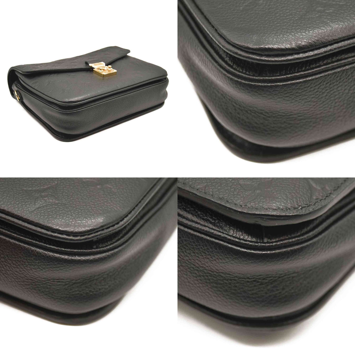 LOUIS VUITTON  Empreinte Pochette Metis Black DU2188