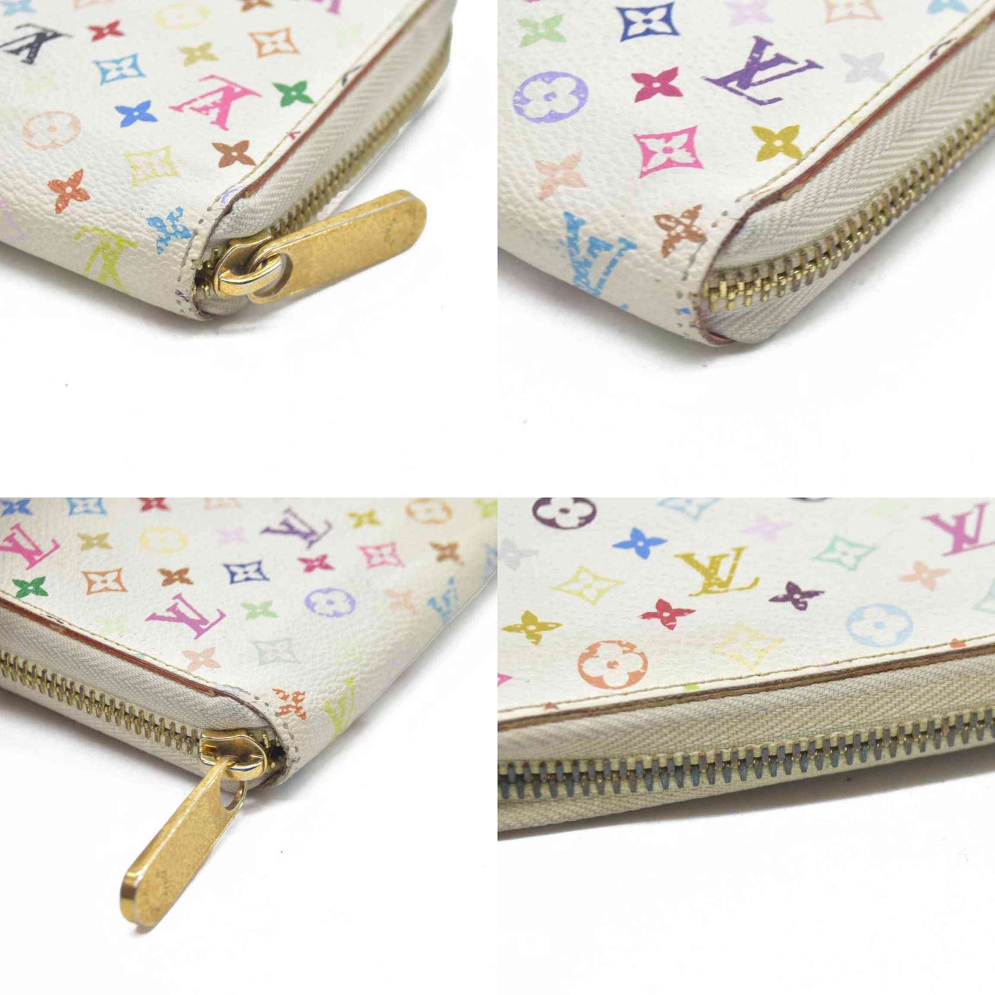 LOUIS VUITTON Monogram Murakami Zippy Wallet CA0131