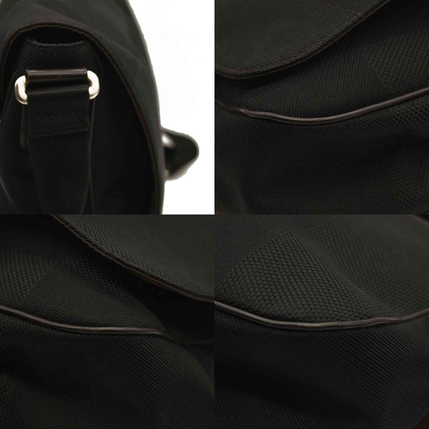 LOUIS VUITTON  Damier Geant Petit Messenger Bag Black  VI4098