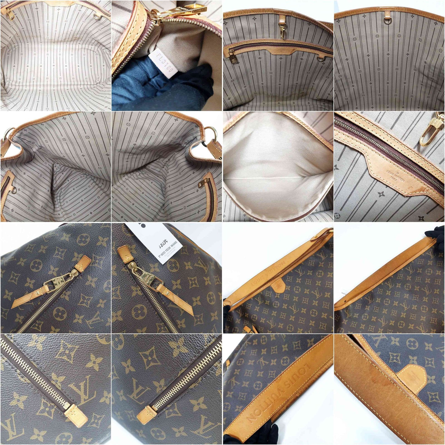LOUIS VUITTON  Monogram Delightful GM FL3180