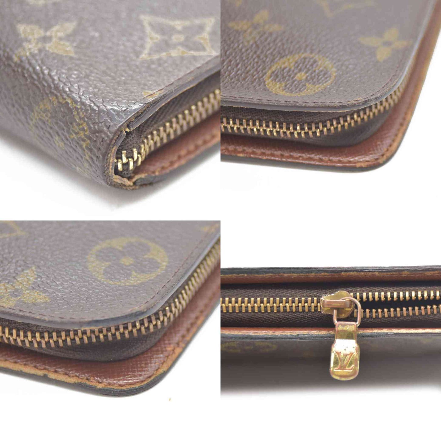 Louis Vuitton  Monogram Port Monnaie Zippy Wallet TH0090