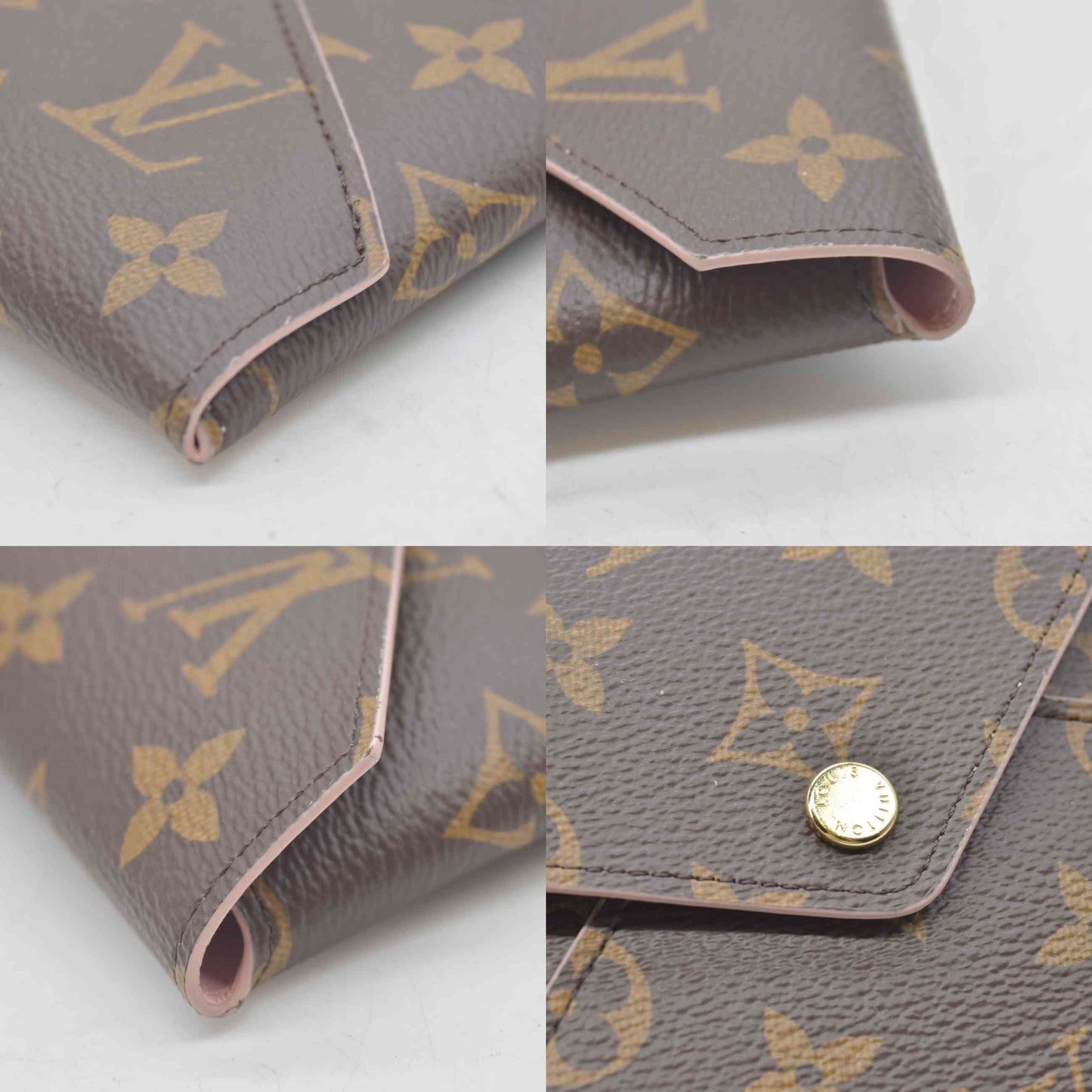 2018 LOUIS VUITTON Monogram Large Kirigami Pochette Insert Rose Ballerine SP1178