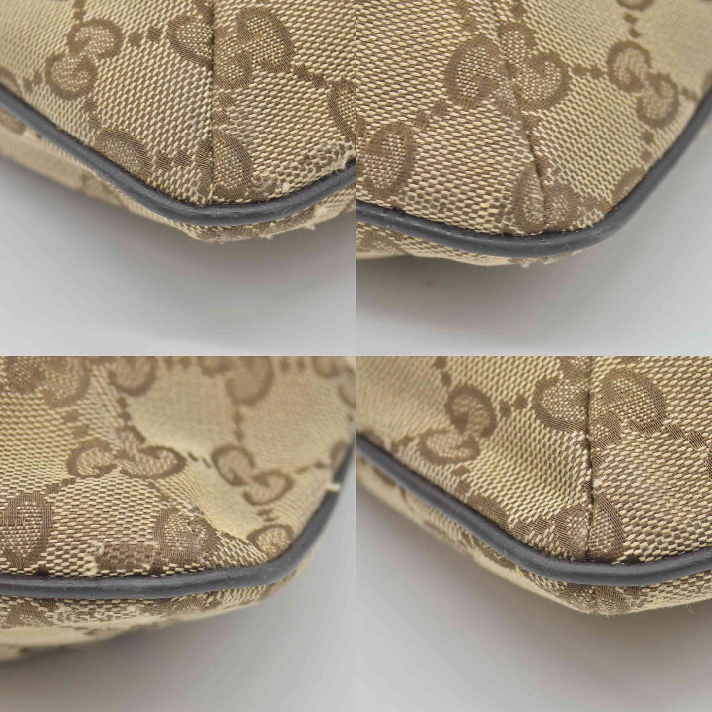 $1280 Gucci Sherry GG Canvas Crossbody CONSIGNMENT
