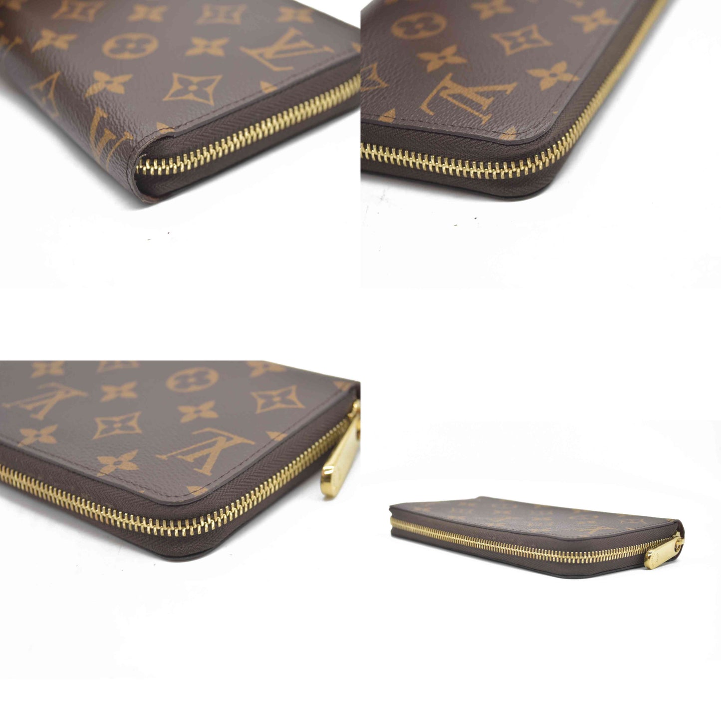 $915 Louis Vuitton Monogram Zippy Wallet RFID CONSIGNMENT AUCTION