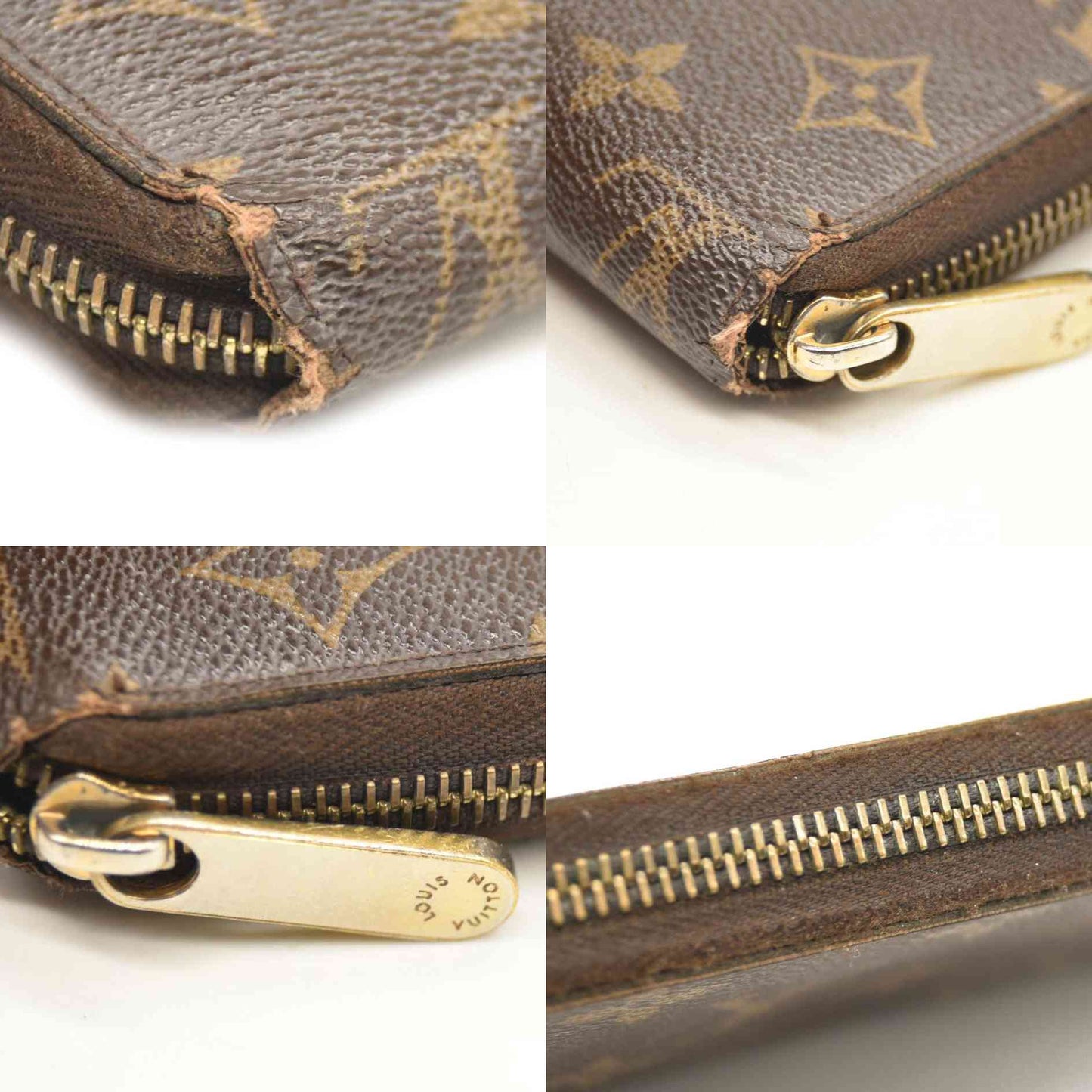 LOUIS VUITTON  Monogram Zippy Wallet CA2039