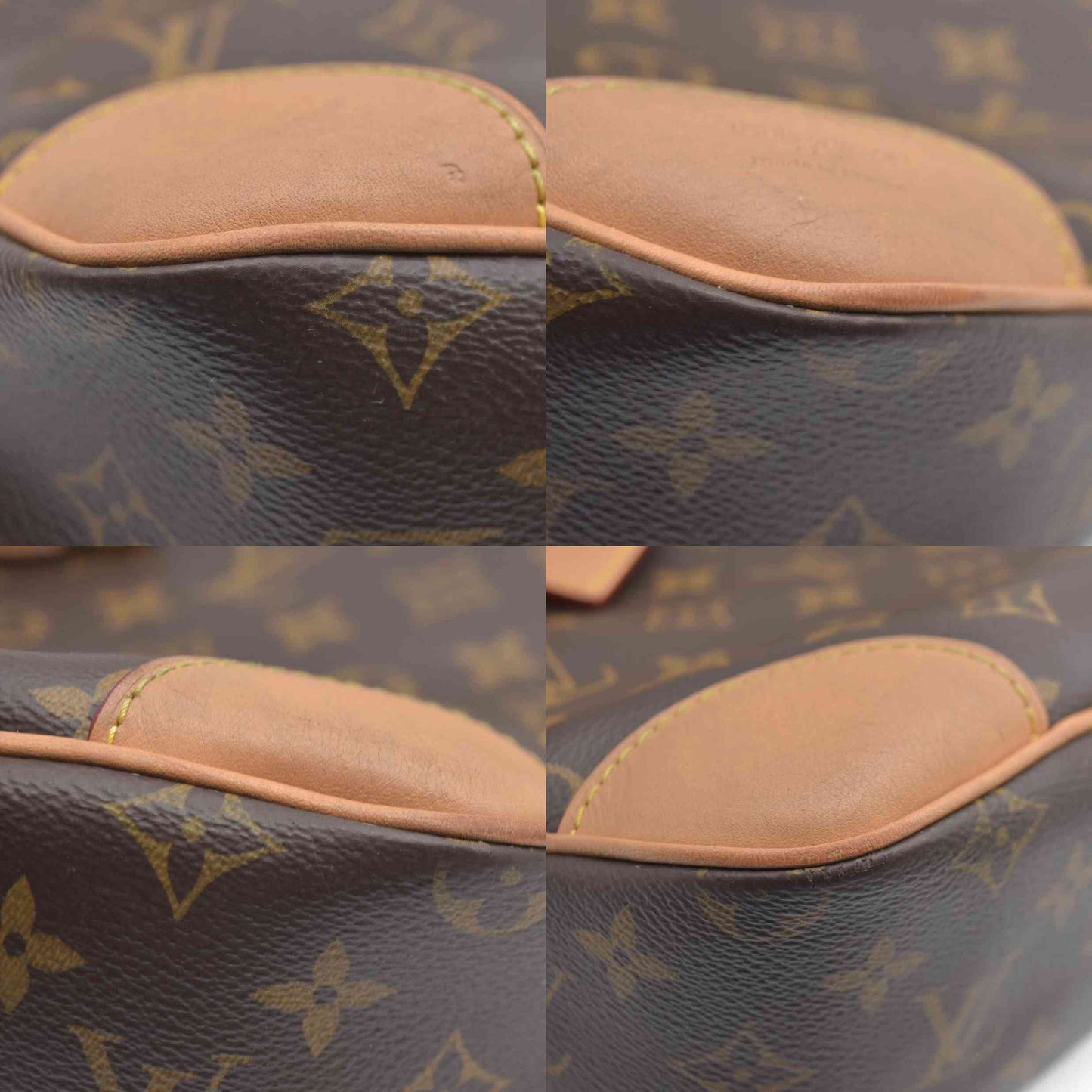 $2230  Louis Vuitton  Monogram Odeon MM Natural