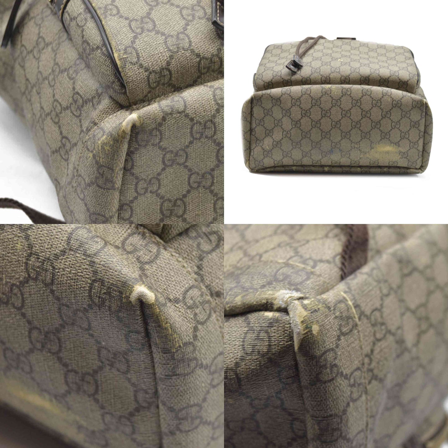 $2500 Gucci GG Supreme Backpack