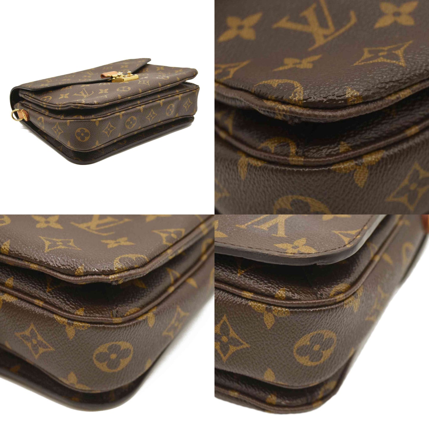 LOUIS VUITTON Monogram Pochette Metis SR3176