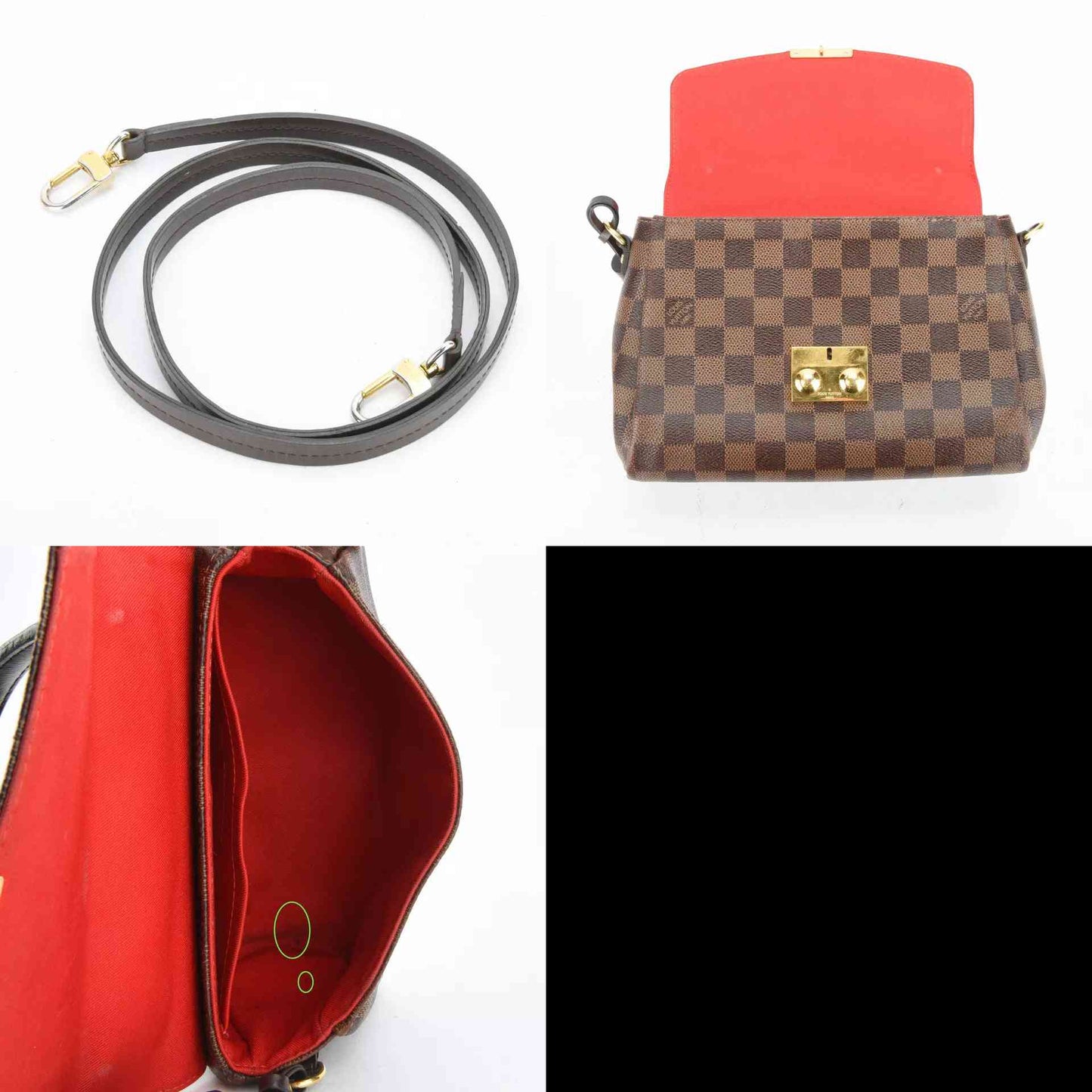 PRE-ORDER  Louis Vuitton  Damier Ebene Croisette