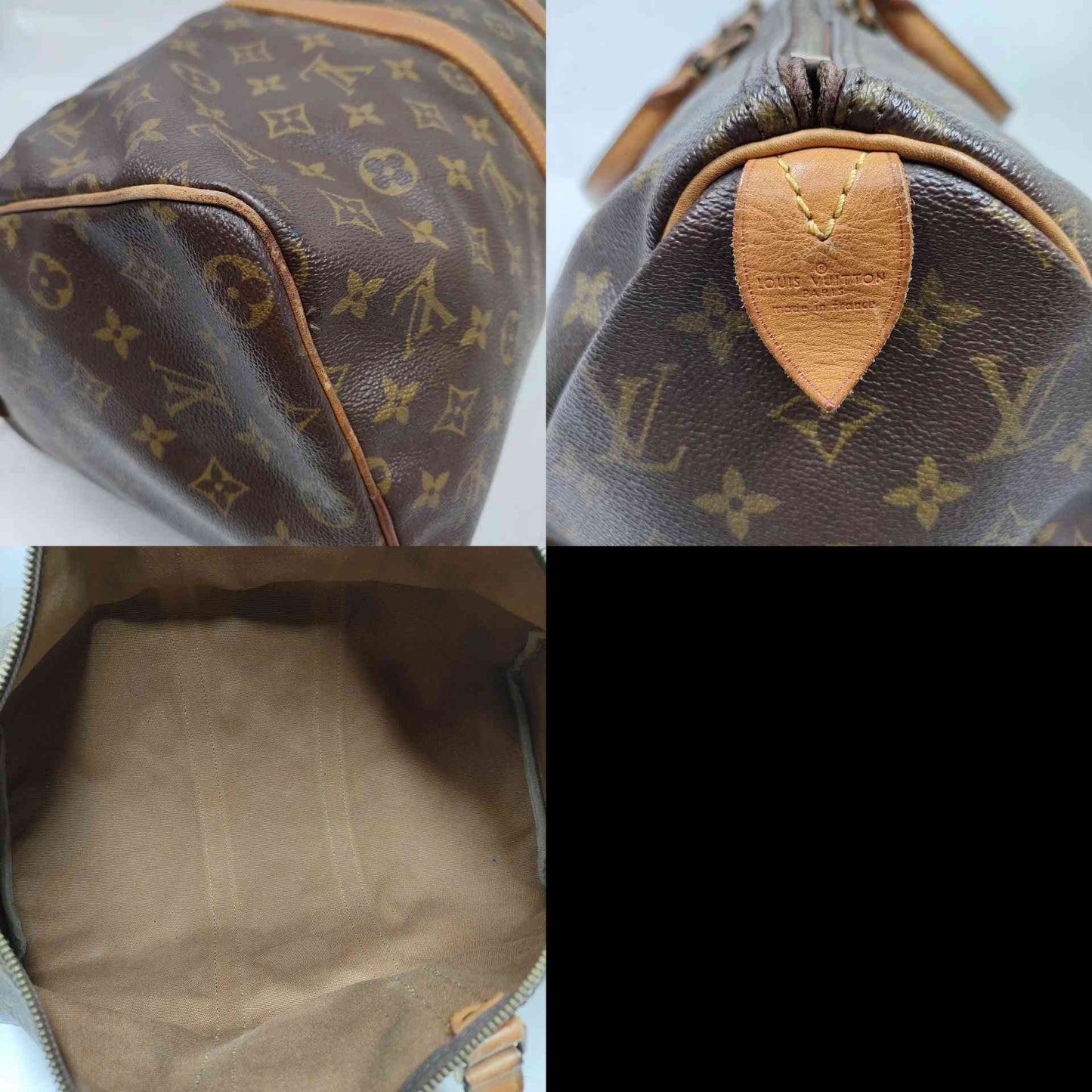 $1440 Louis Vuitton Monogram Keepall 45 SA822