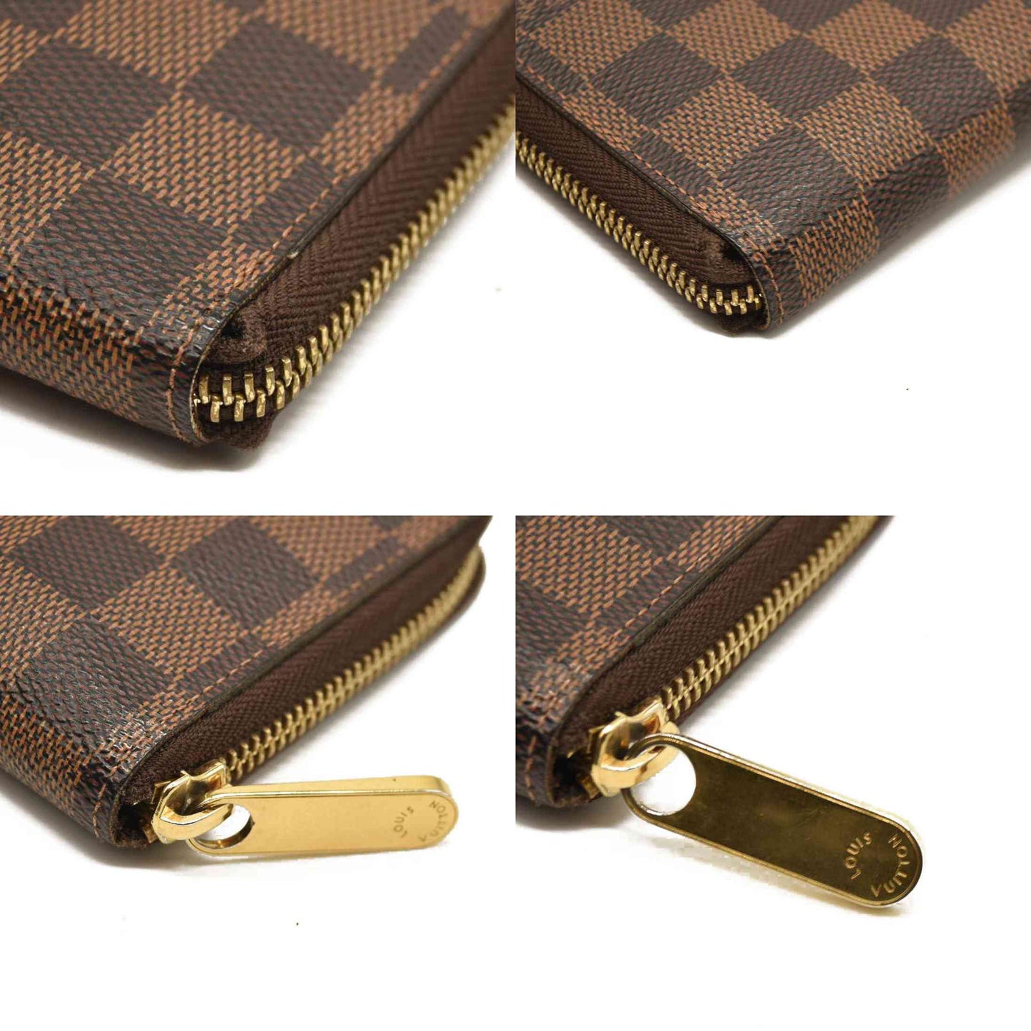 Louis Vuitton  Damier Ebene Zippy Organizer Wallet