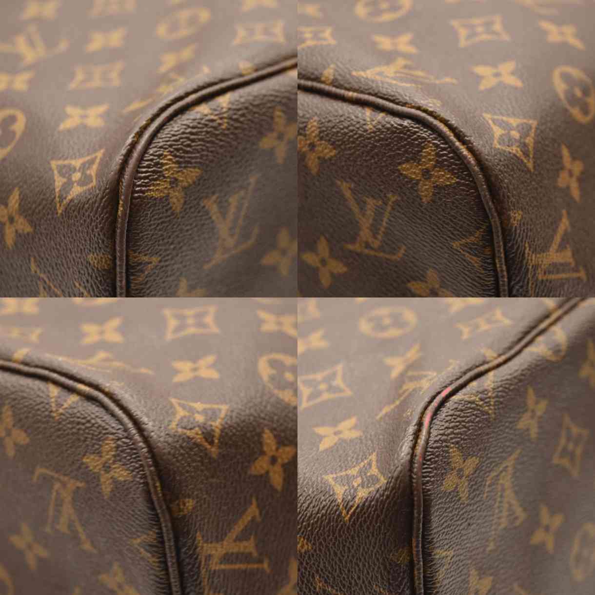 LOUIS VUITTON Monogram Neverfull MM SD2116 Cherry