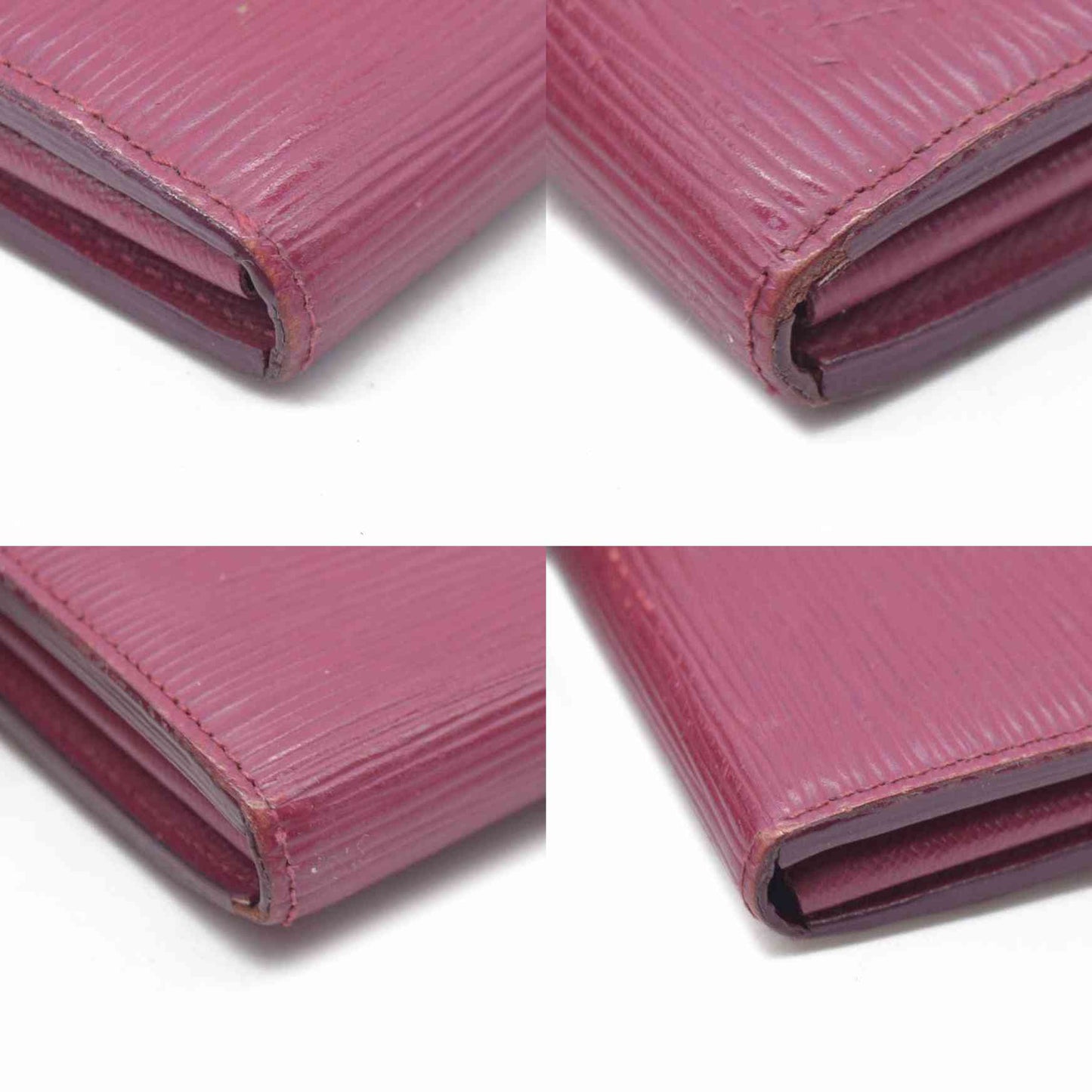 $770 LOUIS VUITTON Epi Sarah Bifold Long Wallet