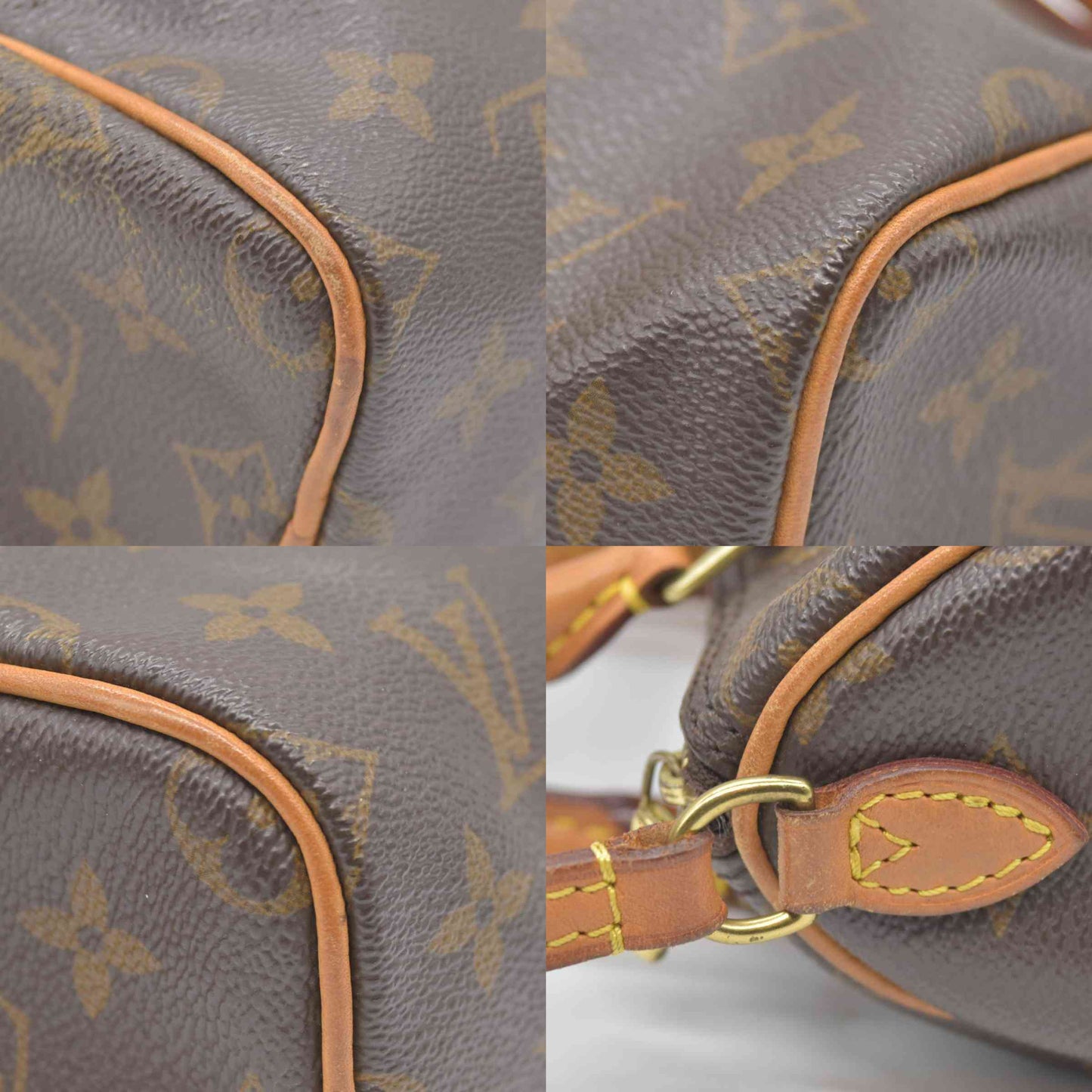 $1920 Louis Vuitton  Monogram Nano Speedy TR2156