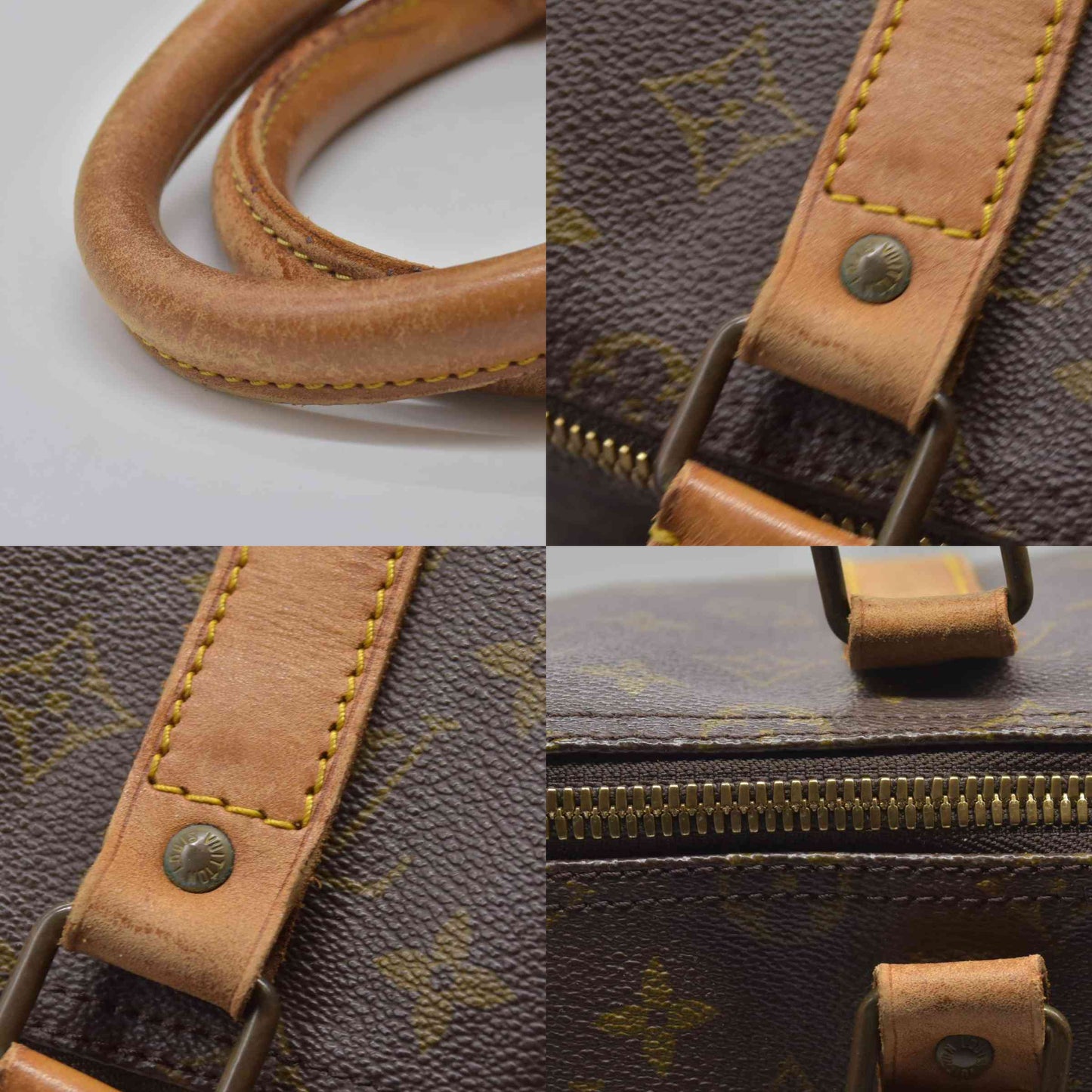 $2170 1984 Louis Vuitton Monogram Keepall 55 SD824