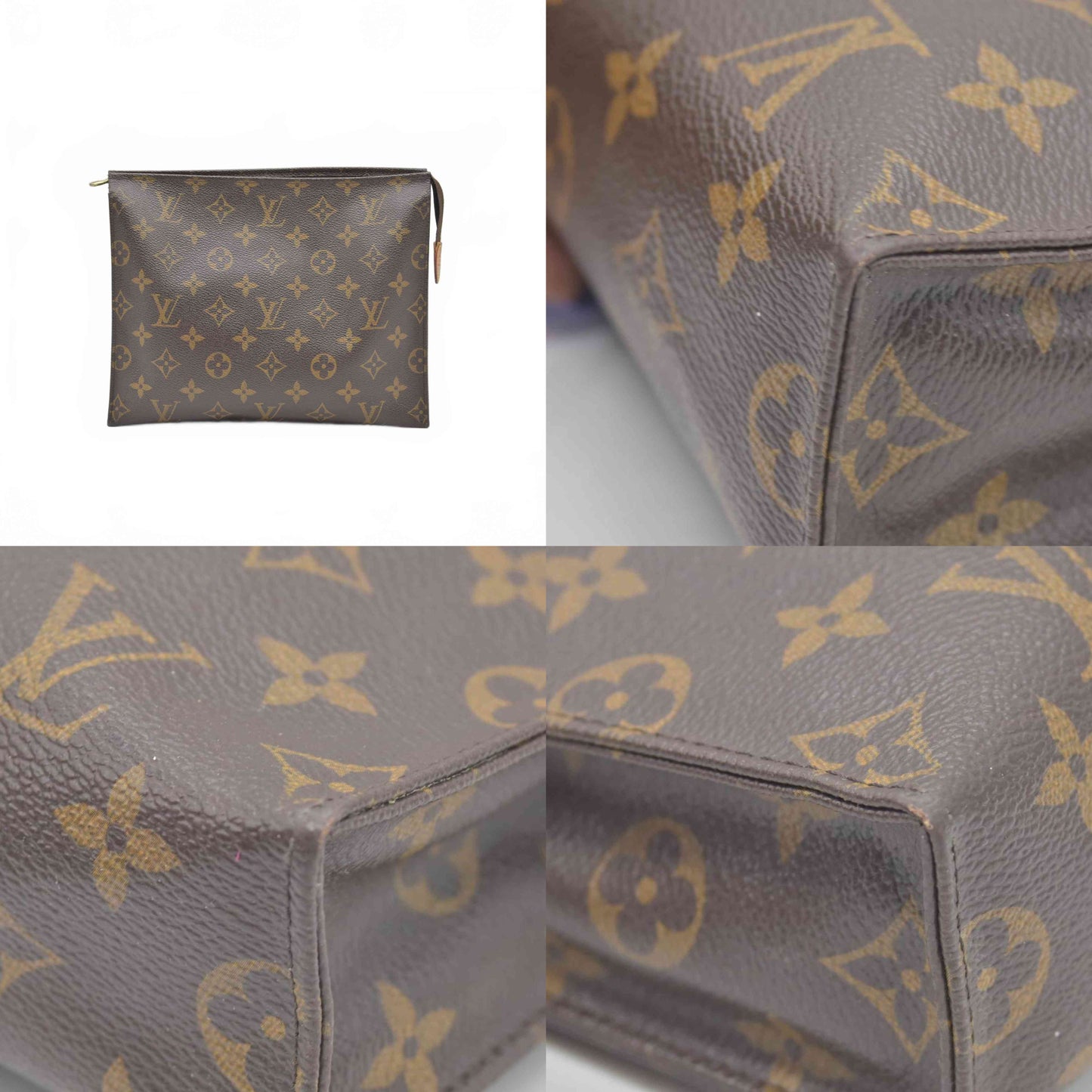 $1120 Louis Vuitton Monogram Toiletry Pouch 26 CONSIGNMENT