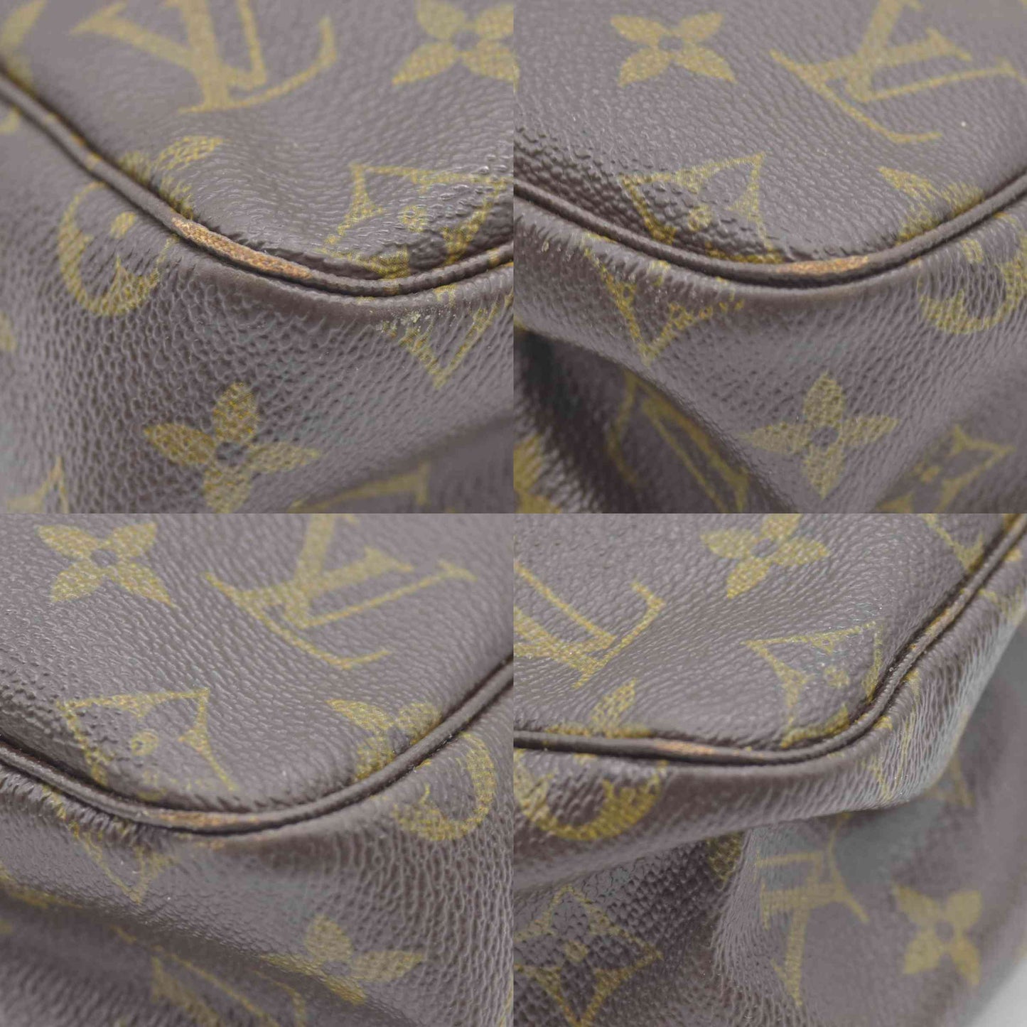 $600 Louis Vuitton Monogram Trousse Toilette 28 Clutch Pouch Bag 882NO
