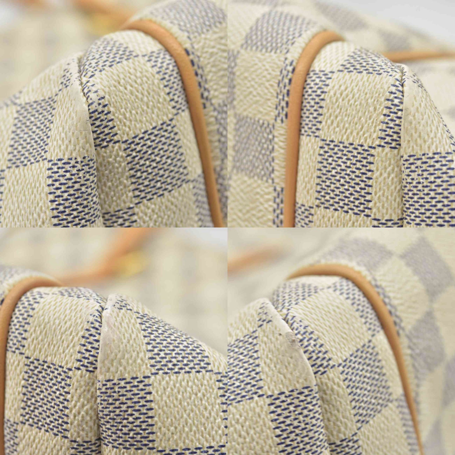$1440 2011 LOUIS VUITTON Damier Azur Totally MM AR2191