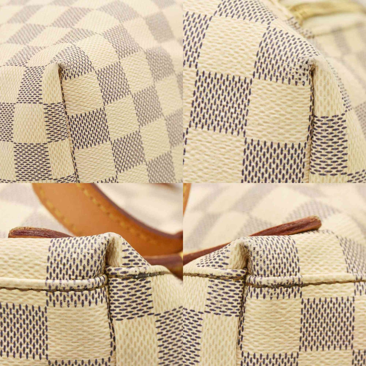 LOUIS VUITTON Damier Azur Sperone Backpack SR1176