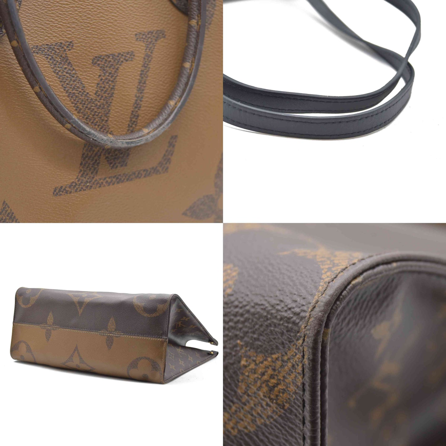$3300 Louis Vuitton Monogram Reverse Giant OnTheGo MM AUCTION