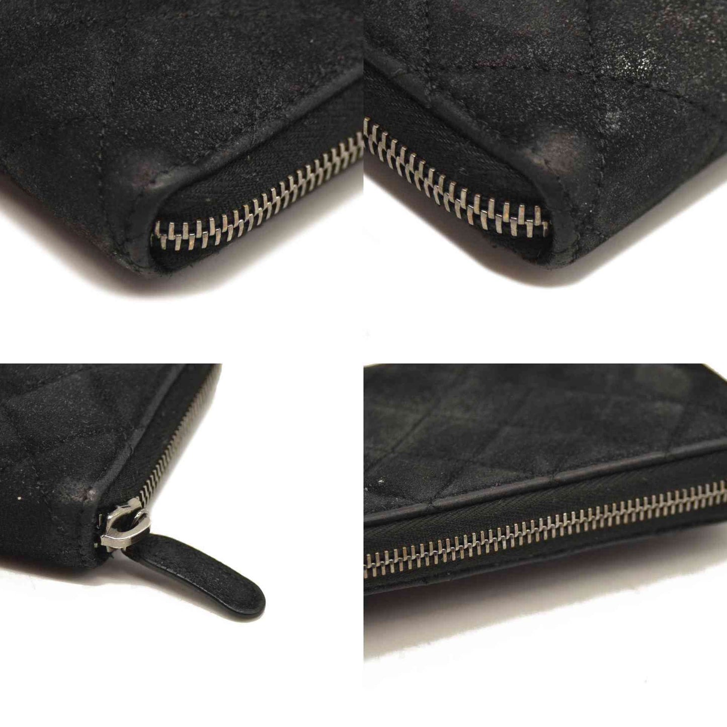 CHANEL Chanel Matelasse Long Wallet Black