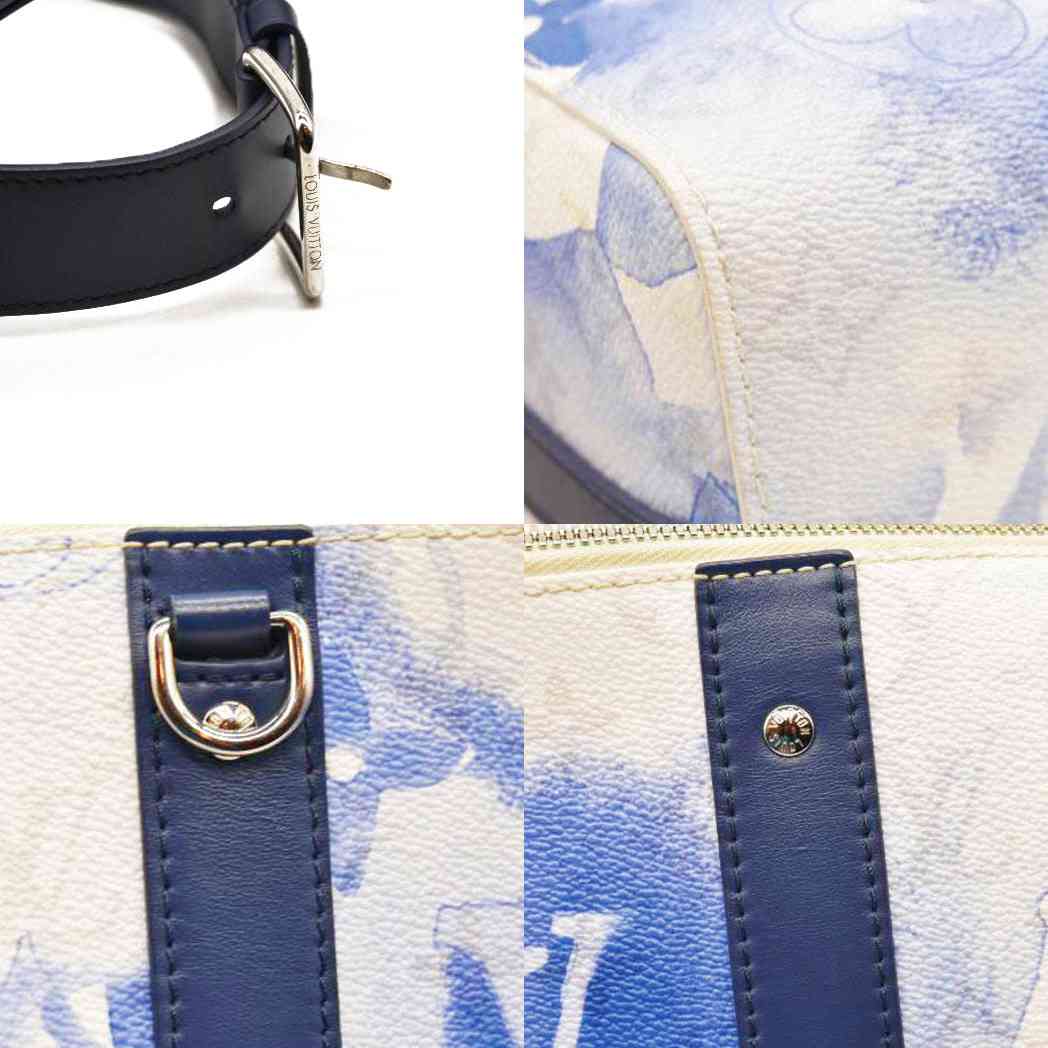 LOUIS VUITTON Monogram Watercolor City Keepall Blue  DR0281