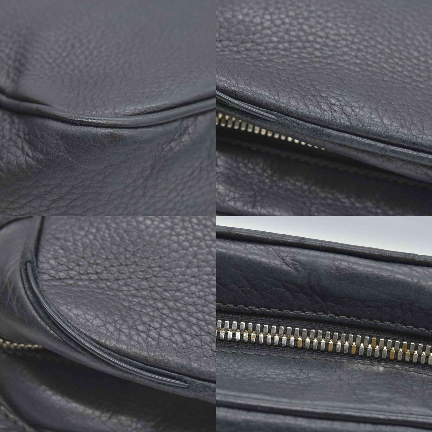 $1490 Gucci Pebbled Calfskin Small Soho Disco Bag Black